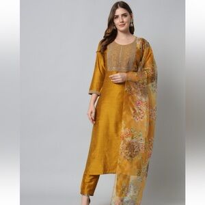 Womens 3 piece kurta set